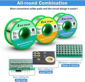 img 3 attached to 🔗 No Clean Braided Solder - Zemoner Sizes