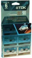 📚 enhance organization and recording efficiency with tdk microcassette multi-pack logo