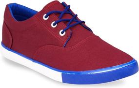 img 4 attached to Trendy Solid Skate Shoe for Fashion-Forward Men