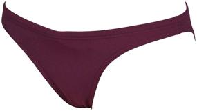 img 3 attached to ARENA Solid MaxLife Bikini Bottom Women's Clothing for Swimsuits & Cover Ups