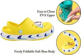 img 2 attached to FolHaoth Toddlers Non Slip Breathable Lightweight Boys' Shoes : Clogs & Mules