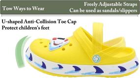 img 1 attached to FolHaoth Toddlers Non Slip Breathable Lightweight Boys' Shoes : Clogs & Mules