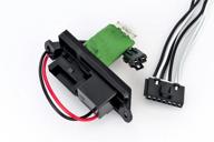 hvac blower fan resistor harness kit - compatible with manual ac controls in chevy, cadillac, gmc vehicles - replaces 22807122, 15305077, 973409 - ideal for escalade, avalanche, silverado, tahoe, sierra, yukon models logo