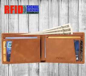 img 2 attached to PIEROS Wallets Genuine Leather Signature