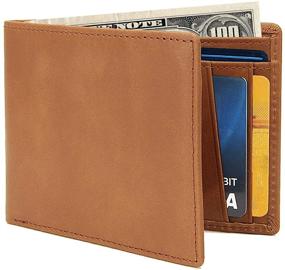 img 4 attached to PIEROS Wallets Genuine Leather Signature