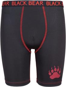 img 3 attached to Active Boys' Clothing: Black Bear Performance Compression Dry Fit