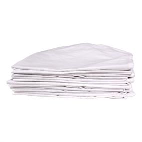 img 2 attached to 🛏️ Sprogs Standard Kids Cot Sheet Pack for Preschool Daycare and Child Care, Stackable Cots SPG-AUH1040-SO [Set of 12]