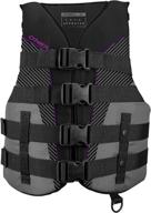 oneill womens superlite black medium logo