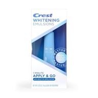 крем для отбеливания зубов crest whitening emulsions oral care. логотип
