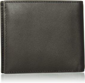 img 3 attached to 💼 Lacoste Men's Large Black Billfold Wallet - Stylish Men's Accessories