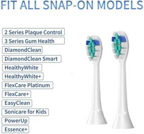 img 3 attached to Replacement Toothbrush Compatible Healthywhite EasyClean