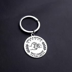 img 2 attached to 🎁 Special Uncle Keychain - Perfect Birthday & Christmas Gift for Nephew