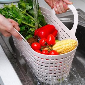 img 3 attached to Citylife Colander Strainer Vegetable Bathroom