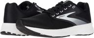 brooks range black white 8 5 women's shoes for athletic logo