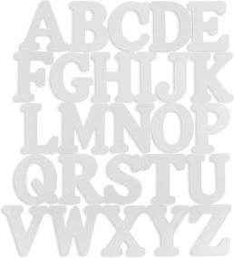 img 4 attached to 🔠 Decorative Wooden Alphabet Letters - DIY Craft Set (6 in, 26 Pack)