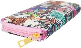 img 1 attached to Kolacoo Pattern Tropical Printed Flamingo Women's Handbags & Wallets in Wallets