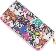 kolacoo pattern tropical printed flamingo women's handbags & wallets in wallets logo