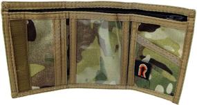 img 2 attached to 🔒 Stealthy Multicam Camouflage Trifold Wallet: Perfect for Military Enthusiasts