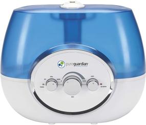 img 4 attached to 🌬️ Pure Guardian H1510 Ultrasonic Warm/Cool Mist Humidifier: Extended Runtime, Large Capacity Tank, 630 Sq. Ft. Coverage, Quiet Operation, No Filter & Treated Tank Resistant