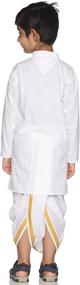 img 2 attached to 👕 Stylish Boys Solid Kurta Dhoti Pant: Finest Clothing for Boys