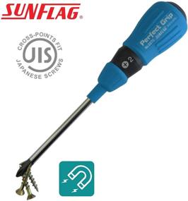 img 3 attached to 🧰 Premium Sunflag +1 +2 +3 JIS Screwdrivers: Made in Japan with Perfect Grip