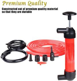 img 3 attached to 🔧 Efficient VaygWay Siphon Oil Gas Pump: Ultimate Liquid Air Fuel Fluid Tool-Transfer Pump Kit Extractor for Car, Auto, SUV - Syphon Hose Included