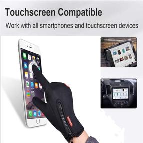 img 3 attached to 🧤 COMMINY Lightweight Outdoor Windproof Touchscreen Tech