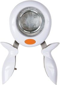 img 4 attached to Fiskars 1.5 Inch Large Circle Squeeze Punch - White, Model 174240-1001