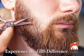 img 1 attached to G.B.S Premium Compact Wood Beard Brush with 2.5-inch Diameter Travel Canister, Tortoise 5-inch Coarse Fine Pocket Size, Tortoise Beard, Mustache Comb 3.375-inch for Effortless Grooming, Trimming, Detangling during Christmas