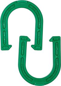 img 3 attached to 🐴 Amazon Basics Rubber Portable Horseshoe Set - Perfect for Outdoor Yard Games