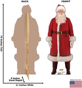 img 3 attached to 🎅 Unleash the Magic with the Life Size Cardboard Santa Standup - The Polar Express (2004 Film)