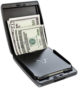 img 1 attached to 💵 Discover TRU VIRTU Money Silver Arrow: Stylish, Secure Wallet for the Modern Man