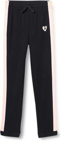 img 4 attached to 👖 Hurley Soft Knit Jogger Pants for Girls