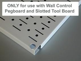 img 1 attached to Wall Control 10 DV 009 Divider Pegboard