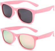flexible frame polarized sunglasses protection logo