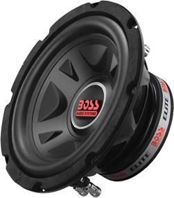 img 3 attached to 🚗 Улучшите звучание в вашем автомобиле с сабвуфером BOSS Audio Elite BE8D 8 дюймов - мощность 600 ватт, двойная голосовая катушка 4 Ом.