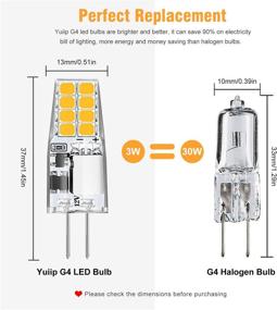 img 3 attached to Yuiip Bi-Pin LED Landscape Bulb - Halogen Equivalent