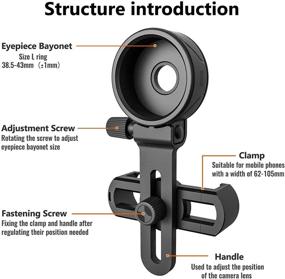 img 2 attached to Binocular Monocular Microscope Smartphone Universal Monoculars