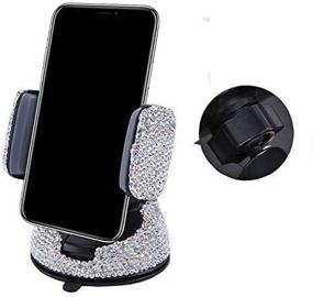 img 1 attached to Bestbling Luxury Rhinestone Universal Compatible Car Electronics & Accessories