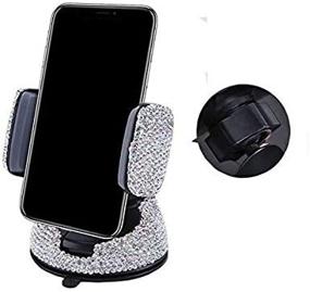 img 3 attached to Bestbling Luxury Rhinestone Universal Compatible Car Electronics & Accessories