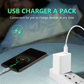 img 2 attached to 🔌 20W USB C PD Fast Charger Block - Type C Power Delivery Wall Charger Adapter for iPhone 12 Mini, 12 Pro Max, Samsung Galaxy S10, S9, LG, iPad Pro