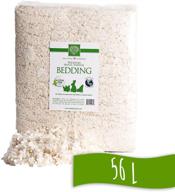 🌿 premium eco-friendly small pet bedding: unbleached white paper selection логотип