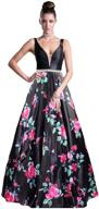 👗 meier women's sleeveless print formal dress - trendy women's clothing for special occasions logo