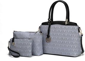 img 3 attached to Stylish Collection of Women's Crossbody Handbags & Wallets with Wristlet for Shoulder Satchels