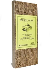 img 2 attached to 🐱 Scratch Lounge Original XL - Reversible Cardboard Cat Scratcher with Refills, Catnip, and Floor/Side Replacement