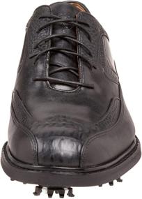 img 3 attached to Callaway Mens Exotic Chev Black Men's Shoes and Athletic