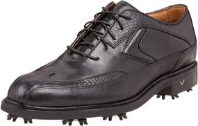 img 4 attached to Callaway Mens Exotic Chev Black Men's Shoes and Athletic