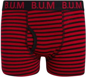 img 1 attached to 👕 Полосатая мужская одежда и нижнее белье для мальчиков от B U M Equipment Briefs