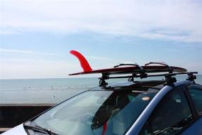 img 1 attached to 🏄 INNO Racks: Locking Surfboard Roof Rack - Ultimate Water Sport Car Top Mount