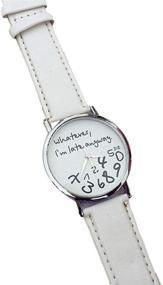 img 1 attached to Stylish Women's Quartz Watches and Wrist Watches in Leather, Silver, and Quartz